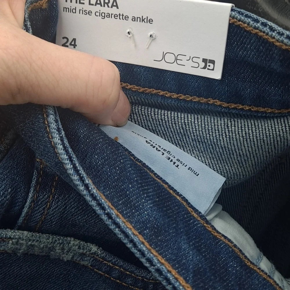 Joes The Lara Mid Rise Cigarette Ankle 24 - Picture 5 of 8